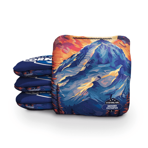 Cornhole Bags World Series of Cornhole 6-IN Professional Cornhole Bag Rapter - Mt. Olympus National Park