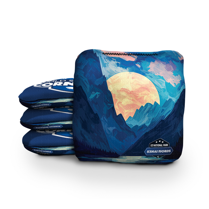Kenai Fjords National Park - 6 Inch WSOC Official Pro Cornhole Bags