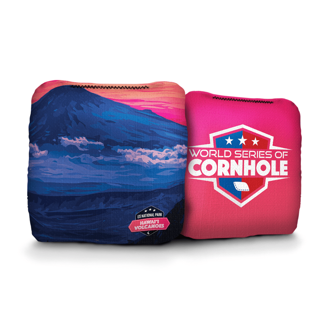 Cornhole Bags World Series of Cornhole 6-IN Professional Cornhole Bag Rapter - Hawaii Volcanoes National Park