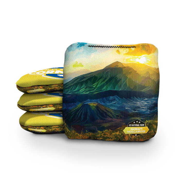 Hawaii Volcanoes National Park - 6 Inch WSOC Official Pro Cornhole Bags