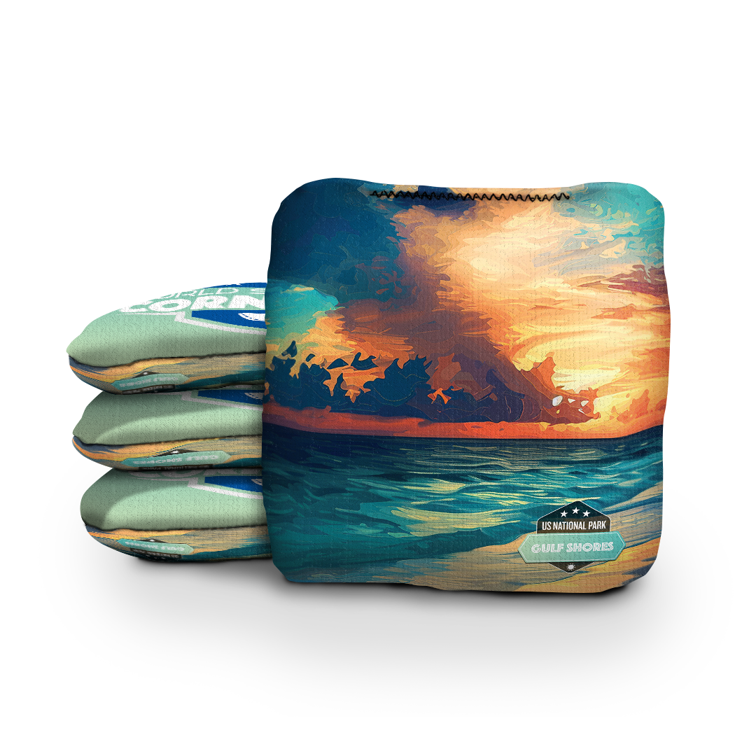 Gulf Shores National Park - 6 Inch WSOC Official Pro Cornhole Bags