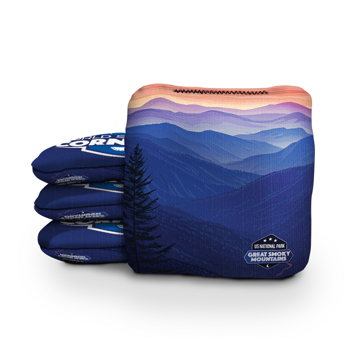 Great Smoky Mountains National Park - 6 Inch WSOC Official Pro Cornhole Bags