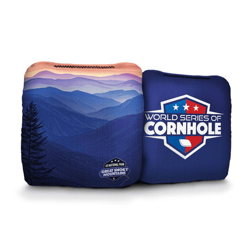 Cornhole Bags World Series of Cornhole 6-IN Professional Cornhole Bag Rapter - Great Smoky Mountains National Park