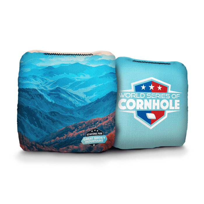 Cornhole Bags World Series of Cornhole 6-IN Professional Cornhole Bag Rapter - Great Smoky Mountains National Park