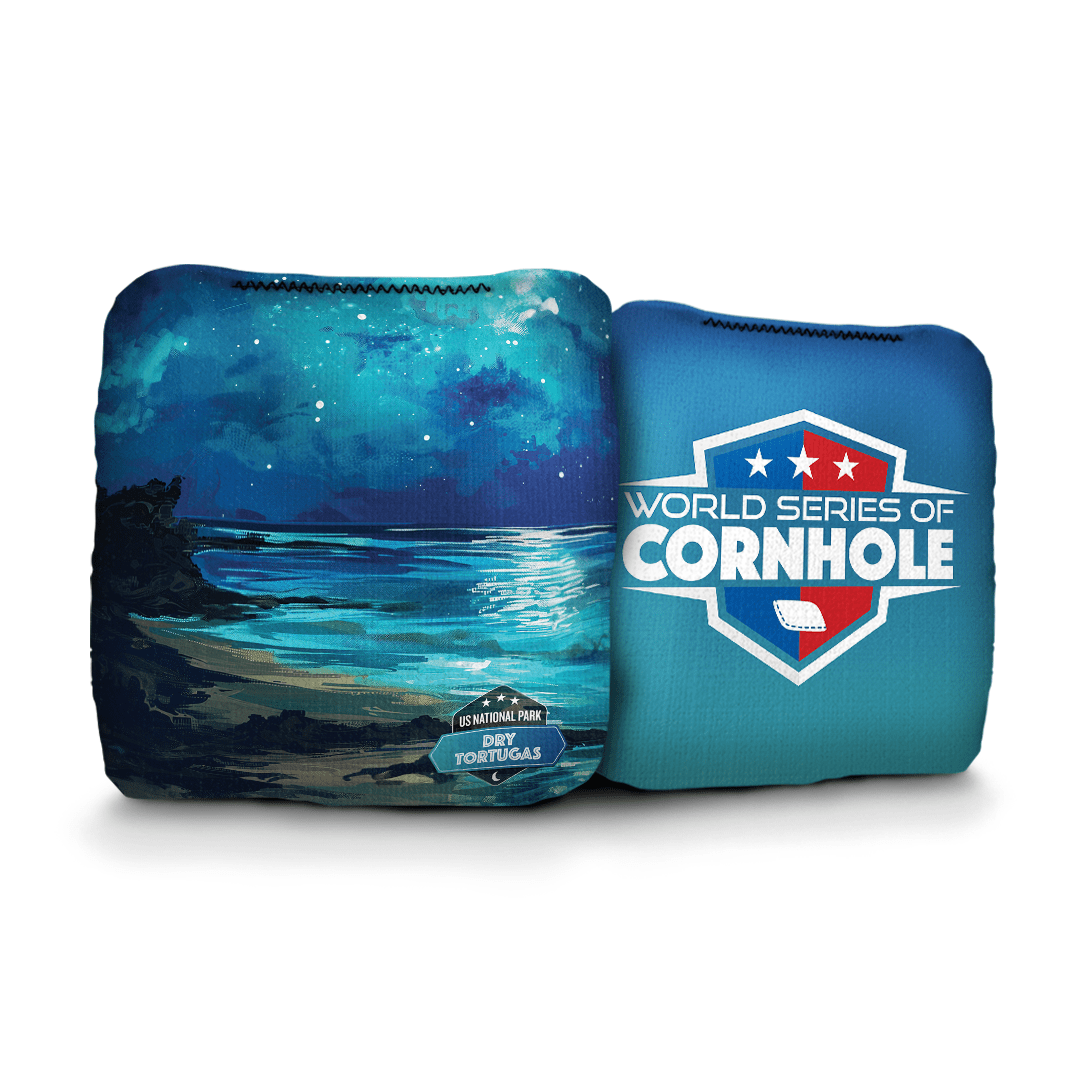 Cornhole Bags World Series of Cornhole 6-IN Professional Cornhole Bag Rapter - Dry Tortugas National Park