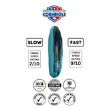 Cornhole Bags World Series of Cornhole 6-IN Professional Cornhole Bag Rapter - Dry Tortugas National Park