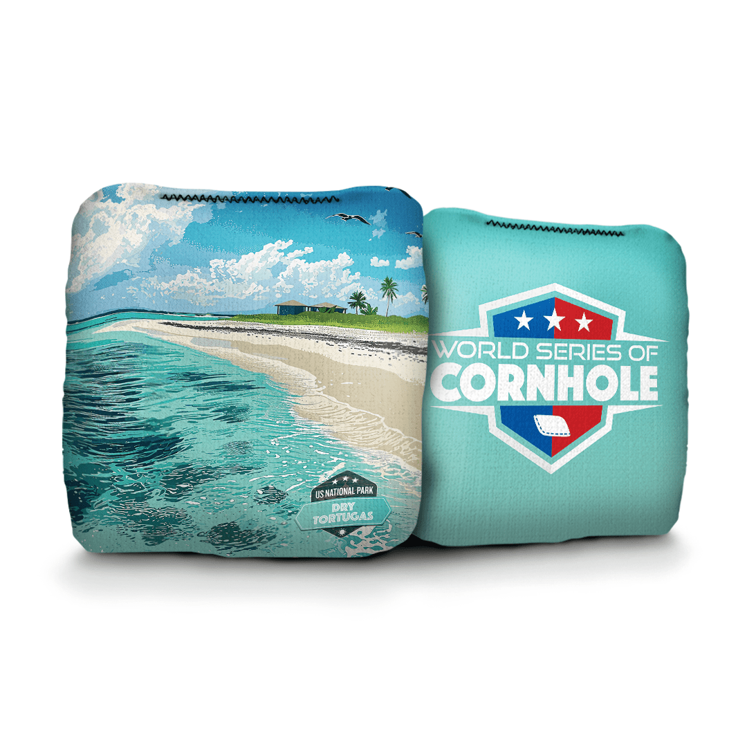 Cornhole Bags World Series of Cornhole 6-IN Professional Cornhole Bag Rapter - Dry Tortugas National Park