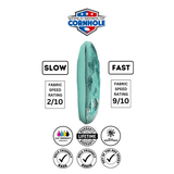 Cornhole Bags World Series of Cornhole 6-IN Professional Cornhole Bag Rapter - Dry Tortugas National Park