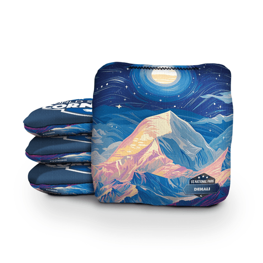 Cornhole Bags World Series of Cornhole 6-IN Professional Cornhole Bag Rapter - Denali National Park