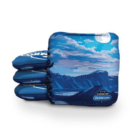 Cornhole Bags World Series of Cornhole 6-IN Professional Cornhole Bag Rapter - Crater Lake National Park