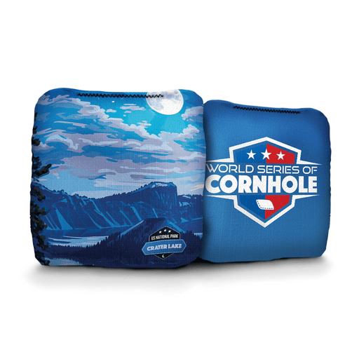 Cornhole Bags World Series of Cornhole 6-IN Professional Cornhole Bag Rapter - Crater Lake National Park