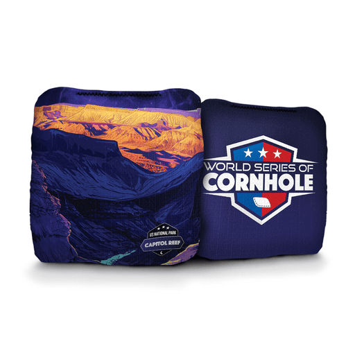 Cornhole Bags World Series of Cornhole 6-IN Professional Cornhole Bag Rapter - Capitol Reef National Park