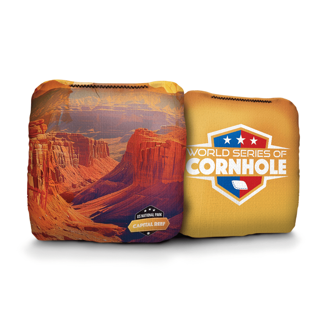 Cornhole Bags World Series of Cornhole 6-IN Professional Cornhole Bag Rapter - Capitol Reef National Park