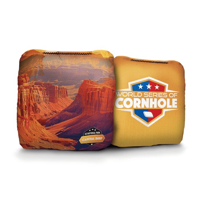 Cornhole Bags World Series of Cornhole 6-IN Professional Cornhole Bag Rapter - Capitol Reef National Park