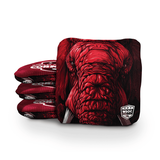 Cornhole Bags World Series of Cornhole 6-IN Professional Cornhole Bag Rapter - Alabama Crimson Tide