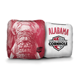 Cornhole Bags World Series of Cornhole 6-IN Professional Cornhole Bag Rapter - Alabama Crimson Tide