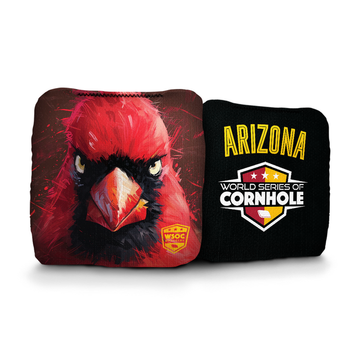 Arizona Cardinals - 6 Inch WSOC Official Pro Cornhole Bags