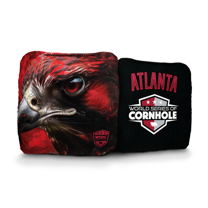 Atlanta Falcons - 6 Inch WSOC Official Pro Cornhole Bags