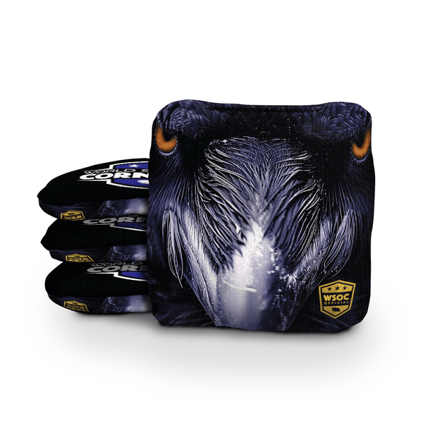Cornhole Bags World Series of Cornhole 6-IN Professional Cornhole Bag Rapter - Baltimore