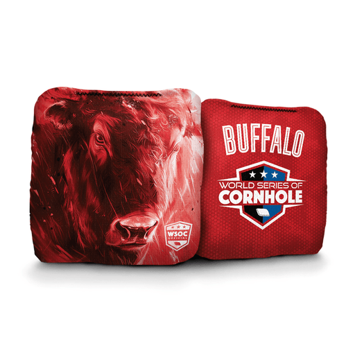 Cornhole Bags 6-IN Professional Cornhole Bag Rapter - Buffalo