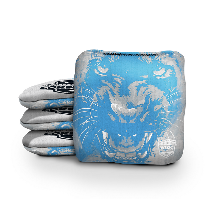 Carolina Panthers - 6 Inch WSOC Official Pro Cornhole Bags