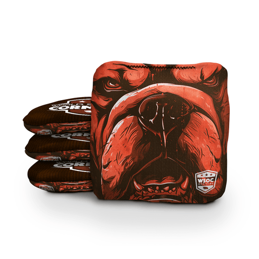 Cornhole Bags World Series of Cornhole 6-IN Professional Cornhole Bag Rapter - Cleveland