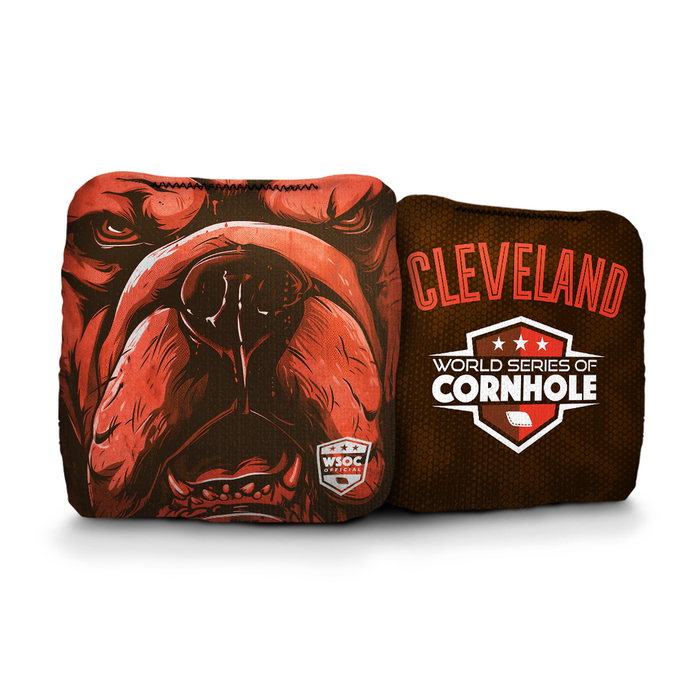 Cleveland Browns - 6 Inch WSOC Official Pro Cornhole Bags