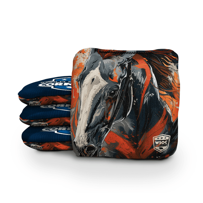 Cornhole Bags World Series of Cornhole 6-IN Professional Cornhole Bag Rapter - Denver
