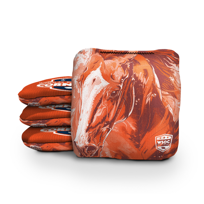 Denver Broncos - 6 Inch WSOC Official Pro Cornhole Bags