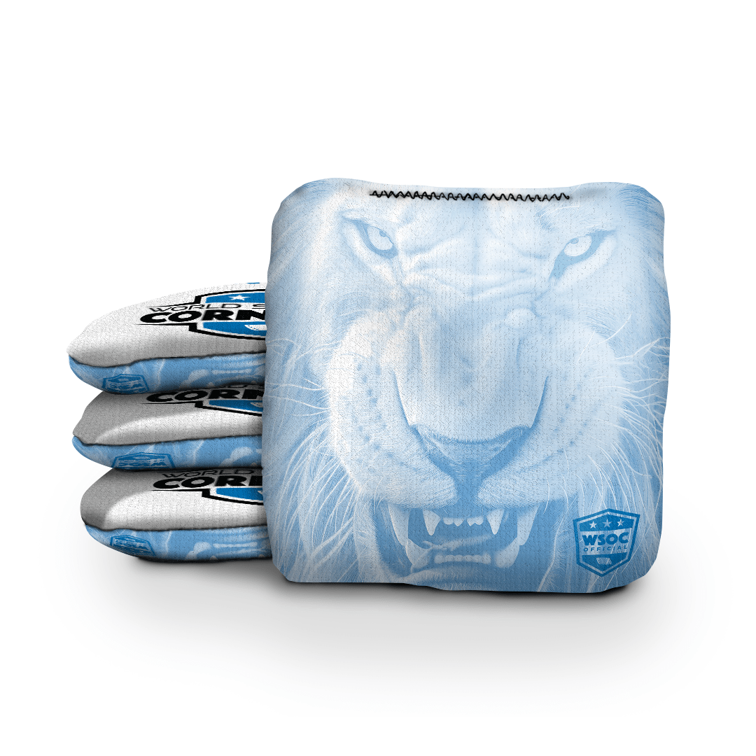 Cornhole Bags World Series of Cornhole 6-IN Professional Cornhole Bag Rapter - Detroit