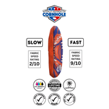 Cornhole Bags World Series of Cornhole 6-IN Professional Cornhole Bag Rapter - Florida Gators