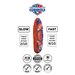 Cornhole Bags World Series of Cornhole 6-IN Professional Cornhole Bag Rapter - Florida Gators