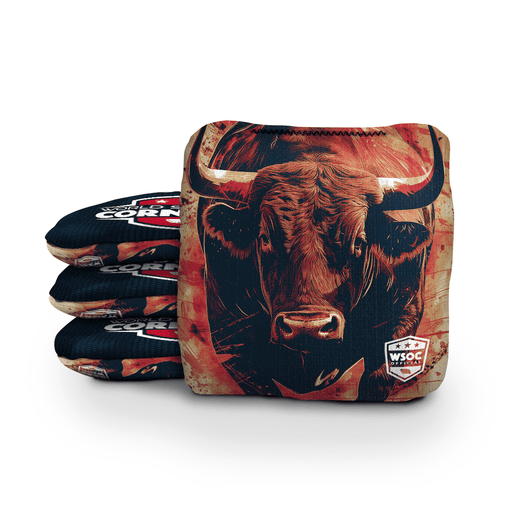 Cornhole Bags World Series of Cornhole 6-IN Professional Cornhole Bag Rapter - Houston