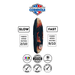Cornhole Bags World Series of Cornhole 6-IN Professional Cornhole Bag Rapter - Houston