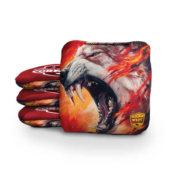Kansas City Chiefs - 6 Inch WSOC Official Pro Cornhole Bags