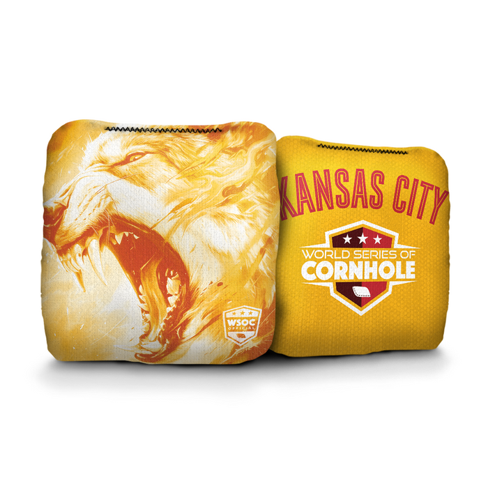 Kansas City Chiefs - 6 Inch WSOC Official Pro Cornhole Bags