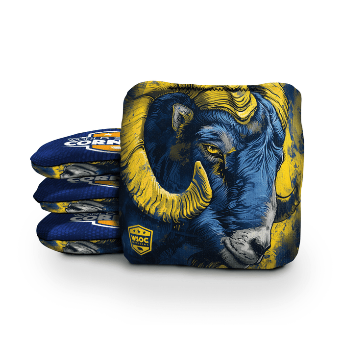 Cornhole Bags World Series of Cornhole 6-IN Professional Cornhole Bag Rapter - Los Angeles Rams