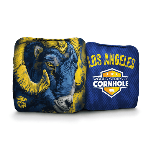 Cornhole Bags World Series of Cornhole 6-IN Professional Cornhole Bag Rapter - Los Angeles Rams
