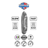 Cornhole Bags World Series of Cornhole 6-IN Professional Cornhole Bag Rapter - Las Vegas Raiders