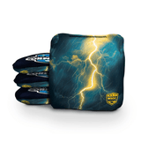 Cornhole Bags World Series of Cornhole 6-IN Professional Cornhole Bag Rapter - Los Angeles Chargers