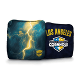 Cornhole Bags World Series of Cornhole 6-IN Professional Cornhole Bag Rapter - Los Angeles Chargers