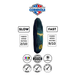 Cornhole Bags World Series of Cornhole 6-IN Professional Cornhole Bag Rapter - Los Angeles Chargers