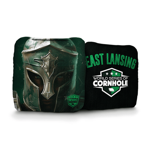 Cornhole Bags World Series of Cornhole 6-IN Professional Cornhole Bag Rapter - Michigan State Spartans