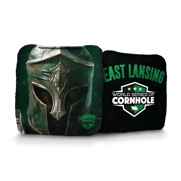 Michigan State Spartans - 6 Inch WSOC Official Pro Cornhole Bags
