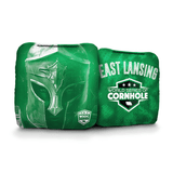 Cornhole Bags World Series of Cornhole 6-IN Professional Cornhole Bag Rapter - Michigan State Spartans