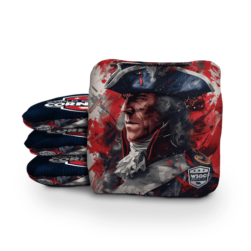 Cornhole Bags World Series of Cornhole 6-IN Professional Cornhole Bag Rapter - New England