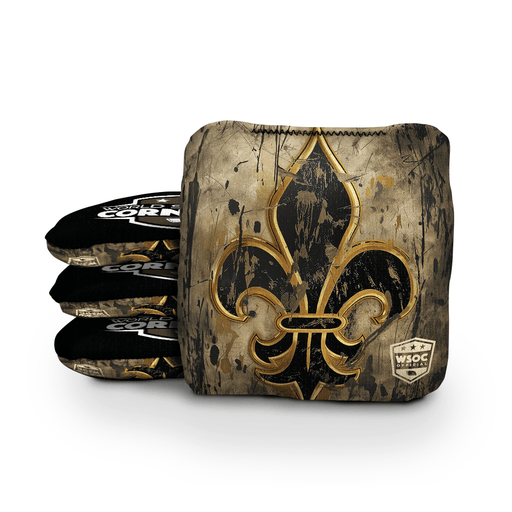 Cornhole Bags World Series of Cornhole 6-IN Professional Cornhole Bag Rapter - New Orleans