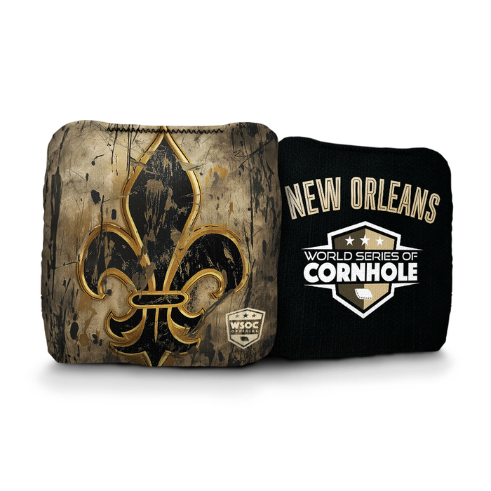 New Orleans Saints - 6 Inch WSOC Official Pro Cornhole Bags