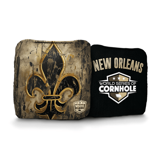 Cornhole Bags 6-IN Professional Cornhole Bag Rapter - New Orleans