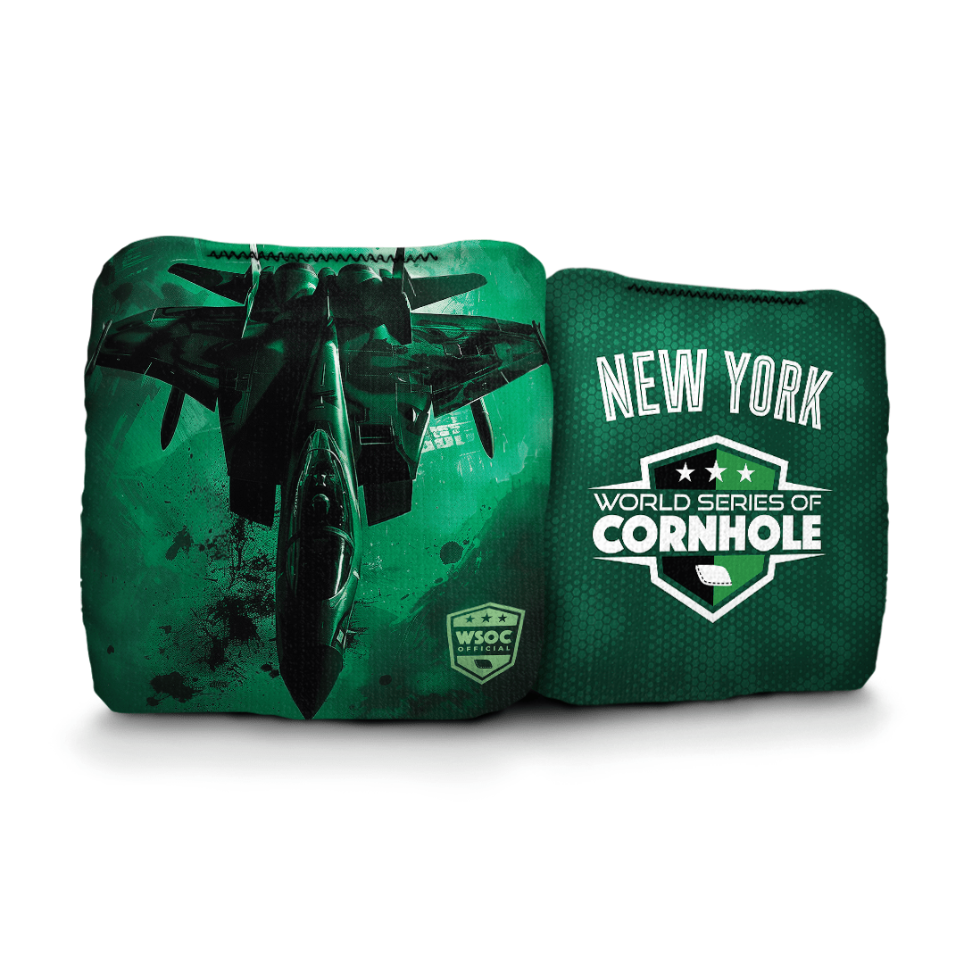 Cornhole Bags World Series of Cornhole 6-IN Professional Cornhole Bag Rapter - New York Jets